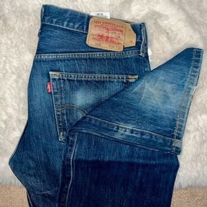 Levi's 501 Levi Strauss true blue jeans 34 x 36
